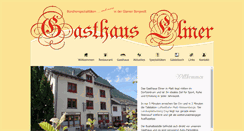 Desktop Screenshot of gasthaus-elmer.ch